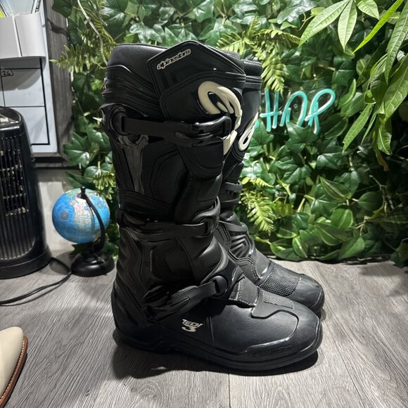 Alpinestars TECH 3 Enduro MX Off Road Dirt Bike Motocross Boots Men's US 8 - Picture 1 of 10